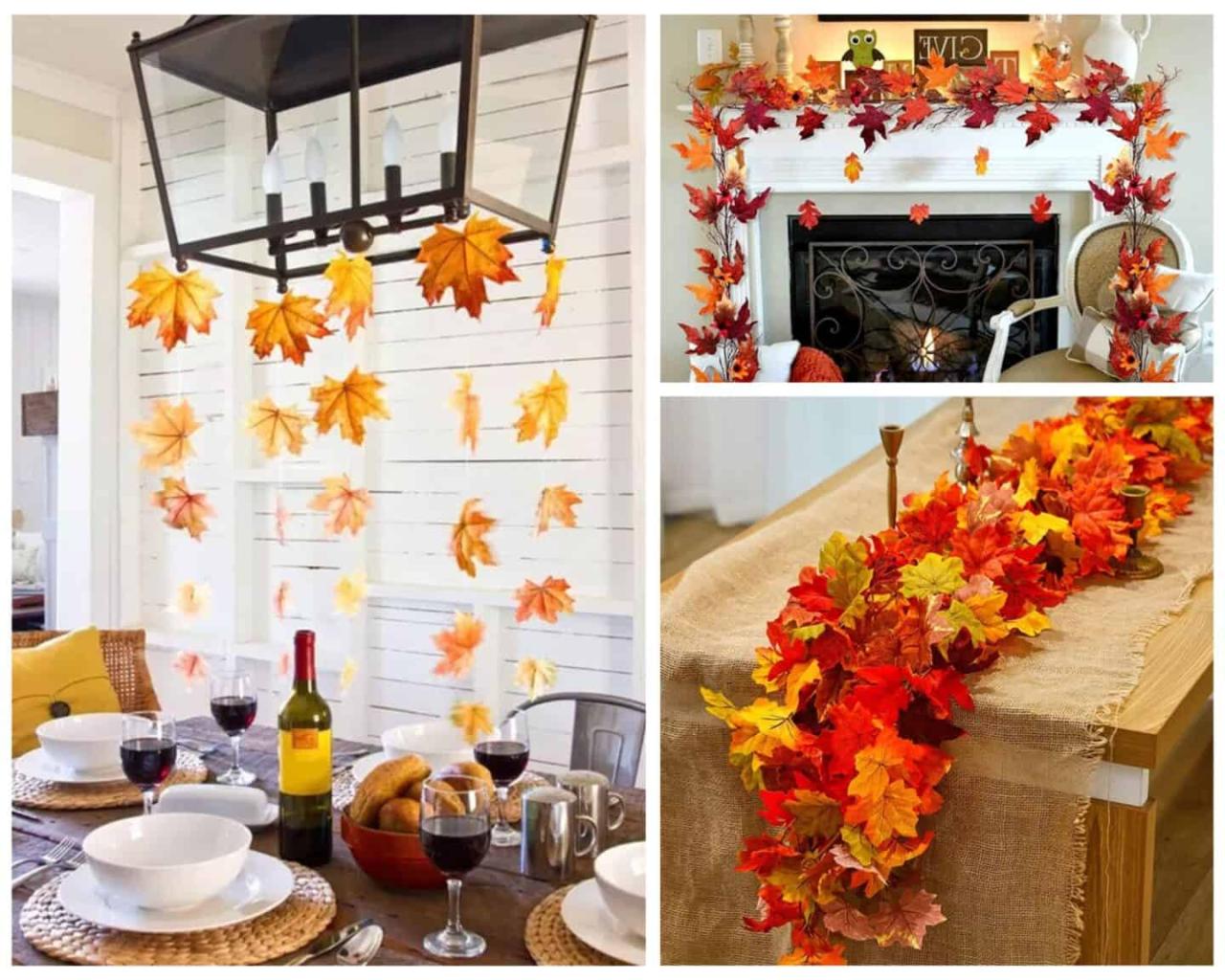 Create a Cozy Fall Atmosphere with a Stunning Autumn Leaf Garland – DIY Tips Inside